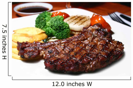 t-bone steak Wall Mural