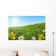 Prairie Paquerette Bouton D'or Wall Decal