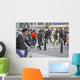 Crowded Downtown Wall Decal
