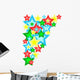 Congestion of Stars in Dark Blue Sky Wall Decal