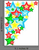 Congestion of Stars in Dark Blue Sky Wall Decal