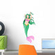 Mermaid Girl under the sea Wall Decal