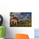 Kentrosaurus and Ceratosaurus 3D Wall Mural