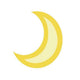 Moon Wall Decal Design 1