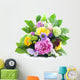 fresh bouquet Wall Decal