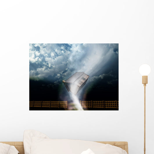 Tornado House 2 Wall Mural