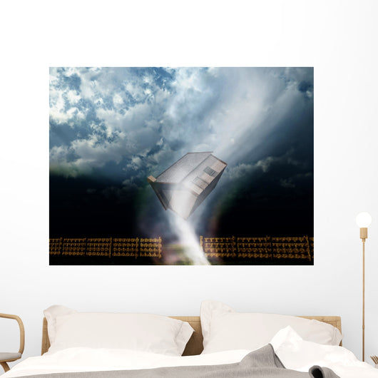 Tornado House 2 Wall Mural
