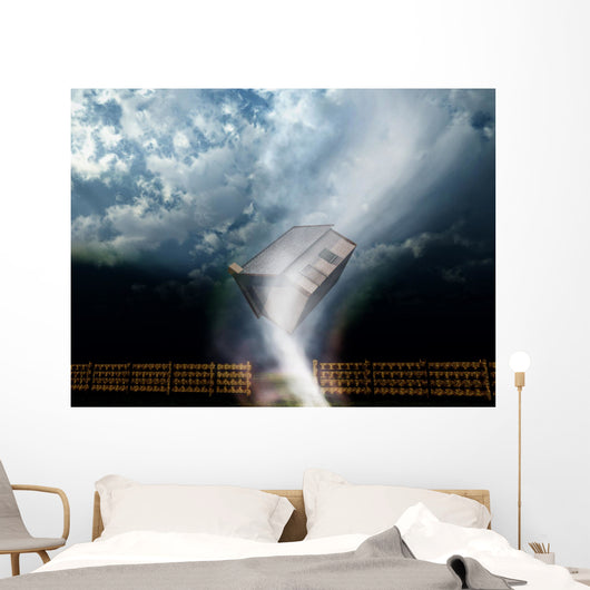 Tornado House 2 Wall Mural