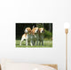 Three Beagle Dogs Together