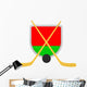 Belarus Shield Ice Hockey Isolated Wall Decal