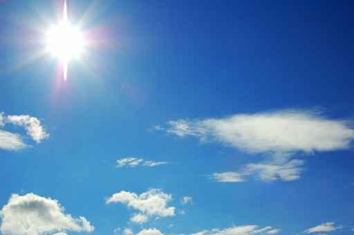 Sky with Sun Wall Decal