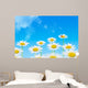 Marguerites Et Coccinelle Wall Decal