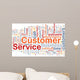 Customer Service Concept Wall Mural