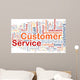 Customer Service Concept Wall Mural