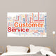 Customer Service Concept Wall Mural