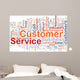 Customer Service Concept Wall Mural