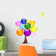 Rainbow Bubble Tree Wall Decal