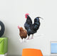 Rooster with the Hen Wall Decal
