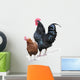 Rooster with the Hen Wall Decal