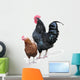 Rooster with the Hen Wall Decal