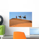 Camel Caravan Sahara Desert Wall Decal Design 2