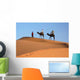 Camel Caravan Sahara Desert Wall Decal Design 2