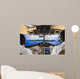Pilots in the plane cockpit and island Wall Mural