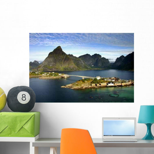 Traumkulisse Lofoten Wall Decal