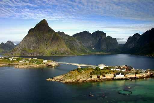 Traumkulisse Lofoten Wall Decal