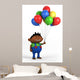 Boy with Balloons Wall Decal