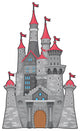 Medieval fantasy castle Wall Decal