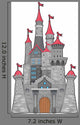 Medieval fantasy castle Wall Decal