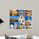 Collagebuddhist Art Temples and