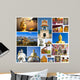 Collagebuddhist Art Temples and