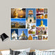 Collagebuddhist Art Temples and