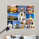 Collagebuddhist Art Temples and