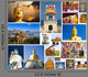 Collagebuddhist Art Temples and