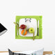 Healthy Food Fitness Wall Decal