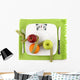 Healthy Food Fitness Wall Decal