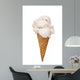 Vanilla Ice Cream Cone Wall Decal