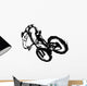 Mountain biking Wall Decal