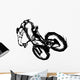 Mountain biking Wall Decal