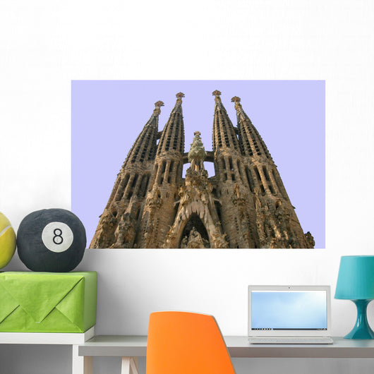 Sagrada Familia Church in Barcelona Wall Mural