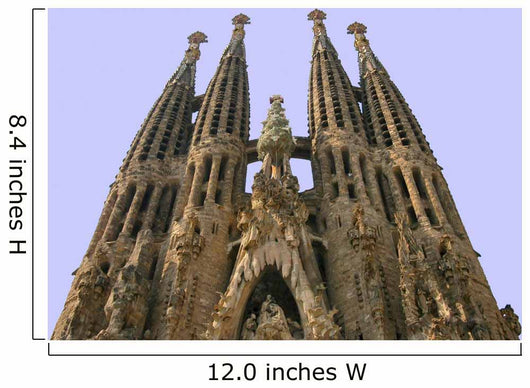 Sagrada Familia Church in Barcelona Wall Mural