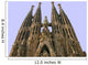 Sagrada Familia Church in Barcelona Wall Mural