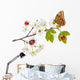 Cherry Tree Flowers Bugs Wall Mural