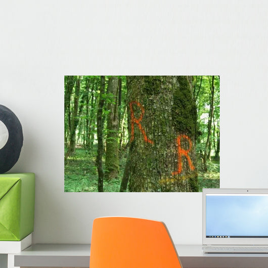 Marquage En Foret Wall Decal