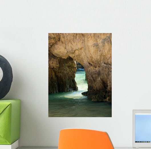 Caves and Colourful Rock