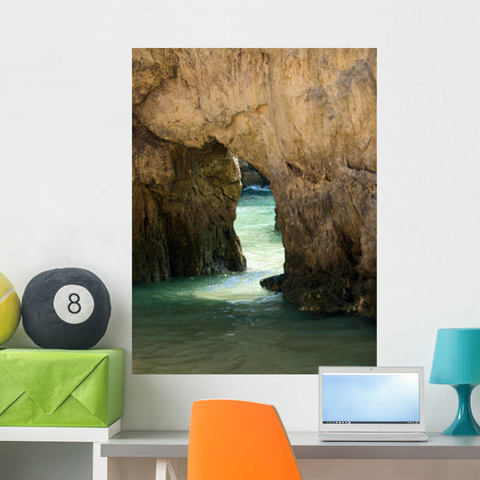 Caves and Colourful Rock