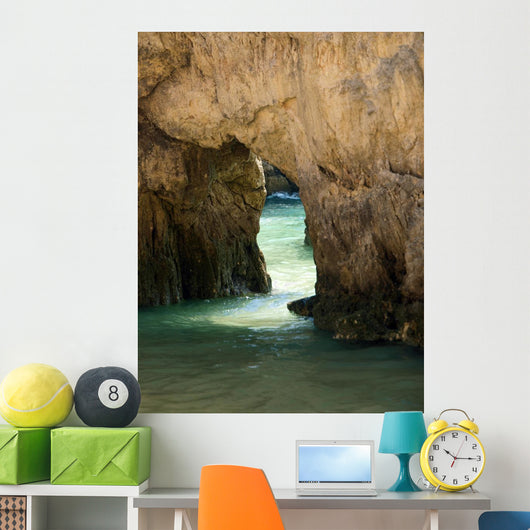 Caves and Colourful Rock